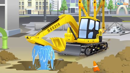 Traktor - Agricultural Machiner | Czerwony Traktorek Animacje | Tractor For Kids!