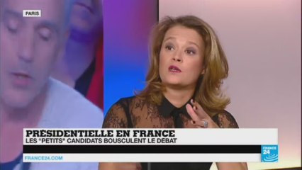 "Les grands candidats ont tout à perdre dans ce genre de débat contrairement aux petits"