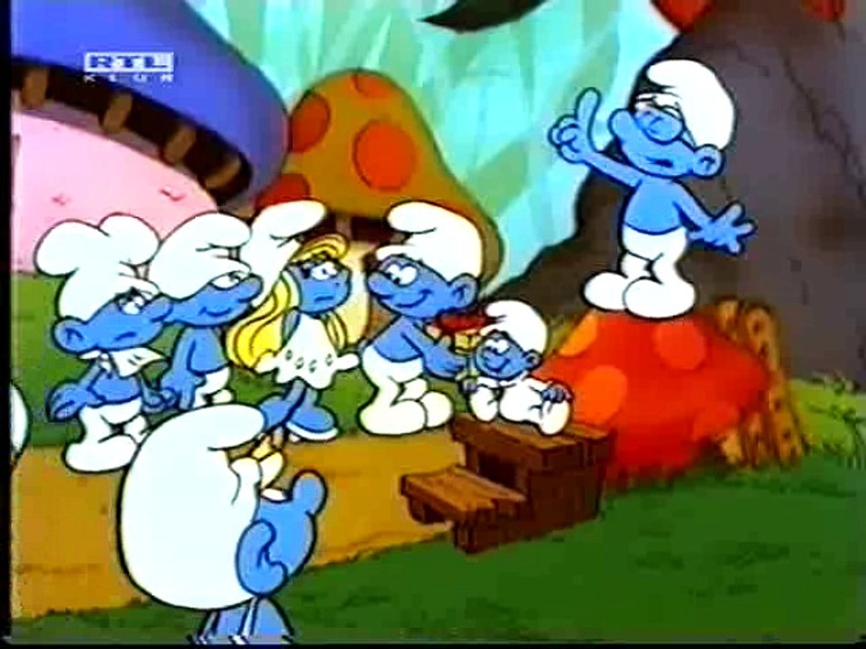 Hupikék Törpikék S04e17 A Piros Pötty