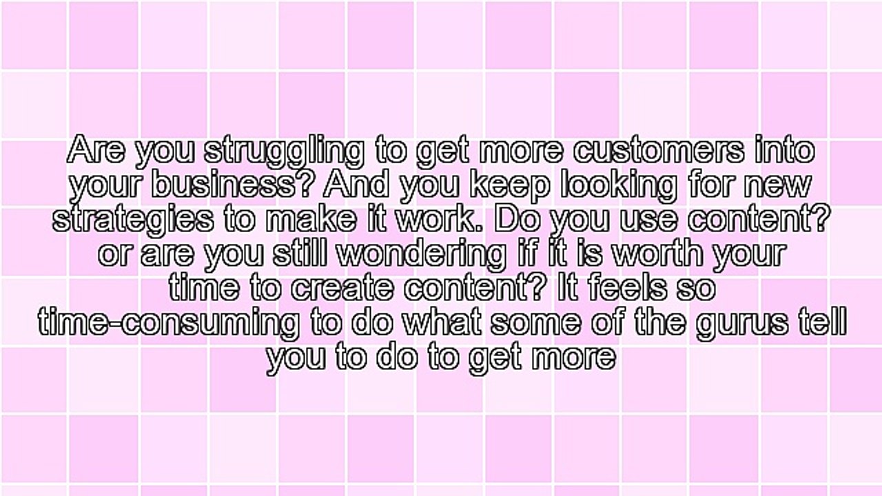 2 Reasons Content Creation Works To Get More Customers