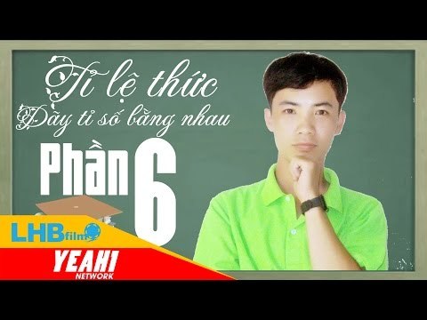 Giải bài tập đại số 7 | tỉ lệ thức dãy tỉ số bằng nhau phần 6 - lhb online schools - online courses