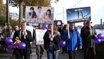 19 November 2016: International Men's Day protests, London