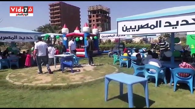 بالفيديو.. حديد المصريين تشارك 60 طفلا الاحتفال بيوم اليتيم بمحافظة الفيوم