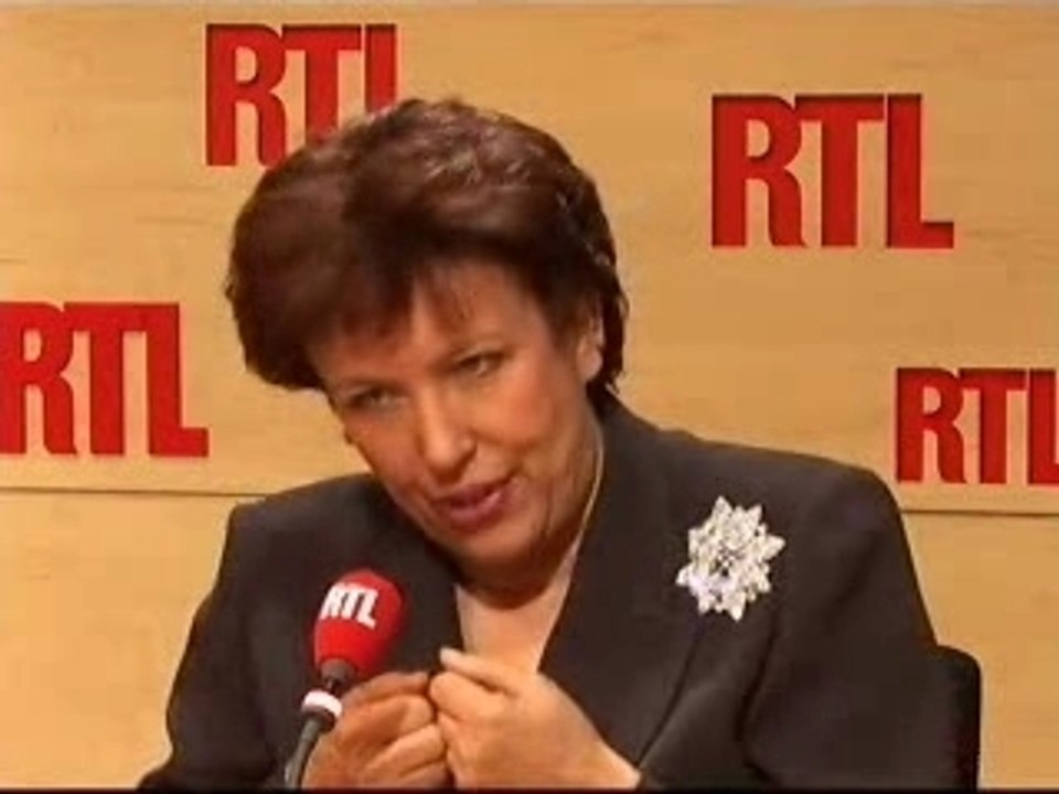 Roselyne Bachelot chez Apathie RTL