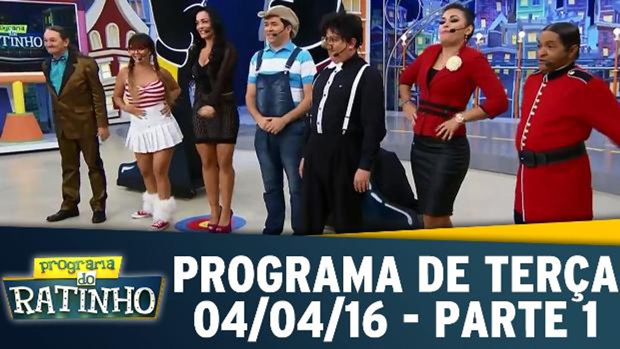 Programa do Ratinho - Terça - 04.04.17 - Parte 1