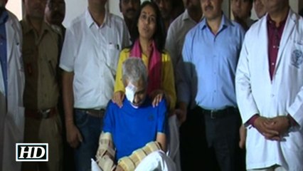 CRPF breavheart commander discharged from AIIMS