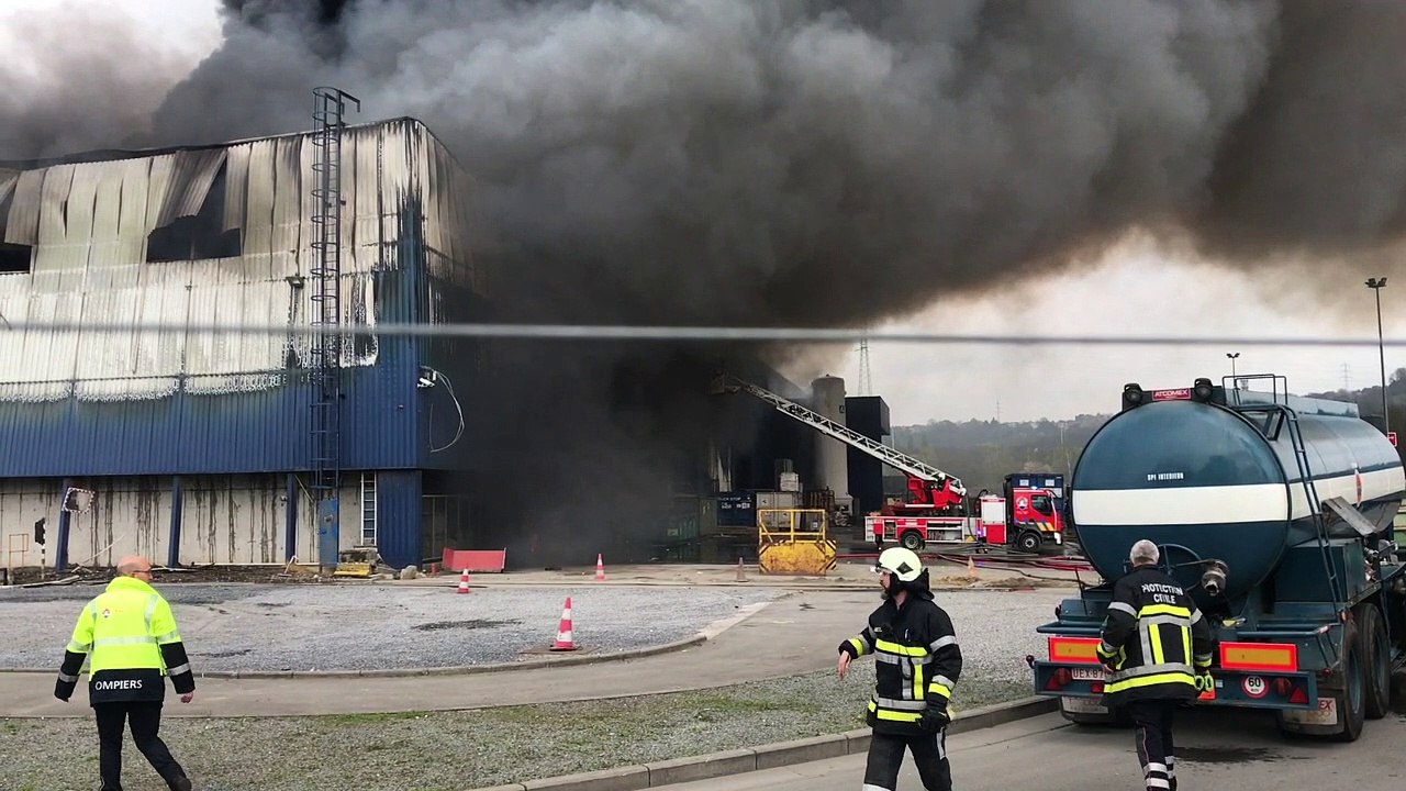 Incendie à wandre