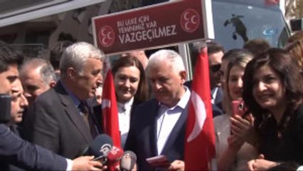 Başbakan Yıldırım: "(Mhp Standı Ziyareti) Biz Ayrı Partiyiz; Ama Hedefimiz Bir, İstikametimiz Bir"