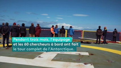 Clap de fin pour les chercheurs de l'"Akademik Treshnikov", partis au chevet de l'Antarctique (et de notre planète)