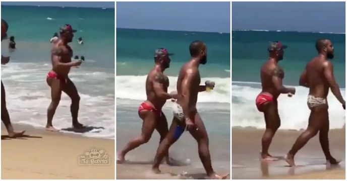 Mulheres com implantes nas nádegas já vimos muitas... agora homens?