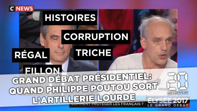 Grand débat présidentiel: Quand Philippe Poutou sort l'artillerie lourde
