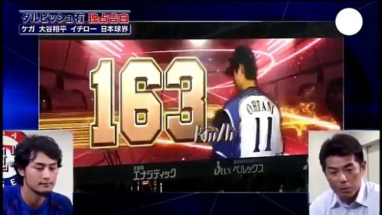 !!野球対談 ダルビッシュ有 ｖｓ 稲葉篤紀 イチロー、大谷について語る １／２