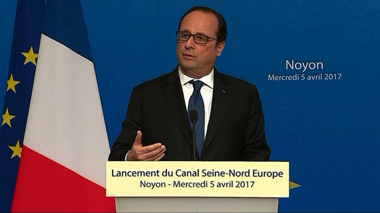 Discours lors du lancement du Canal Seine Nord Europe