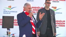 Izmir Başbakan Yıldırım Karabağlar Kentsel Dönüşüm Projesi Temel Atma Töreninde Konuştu