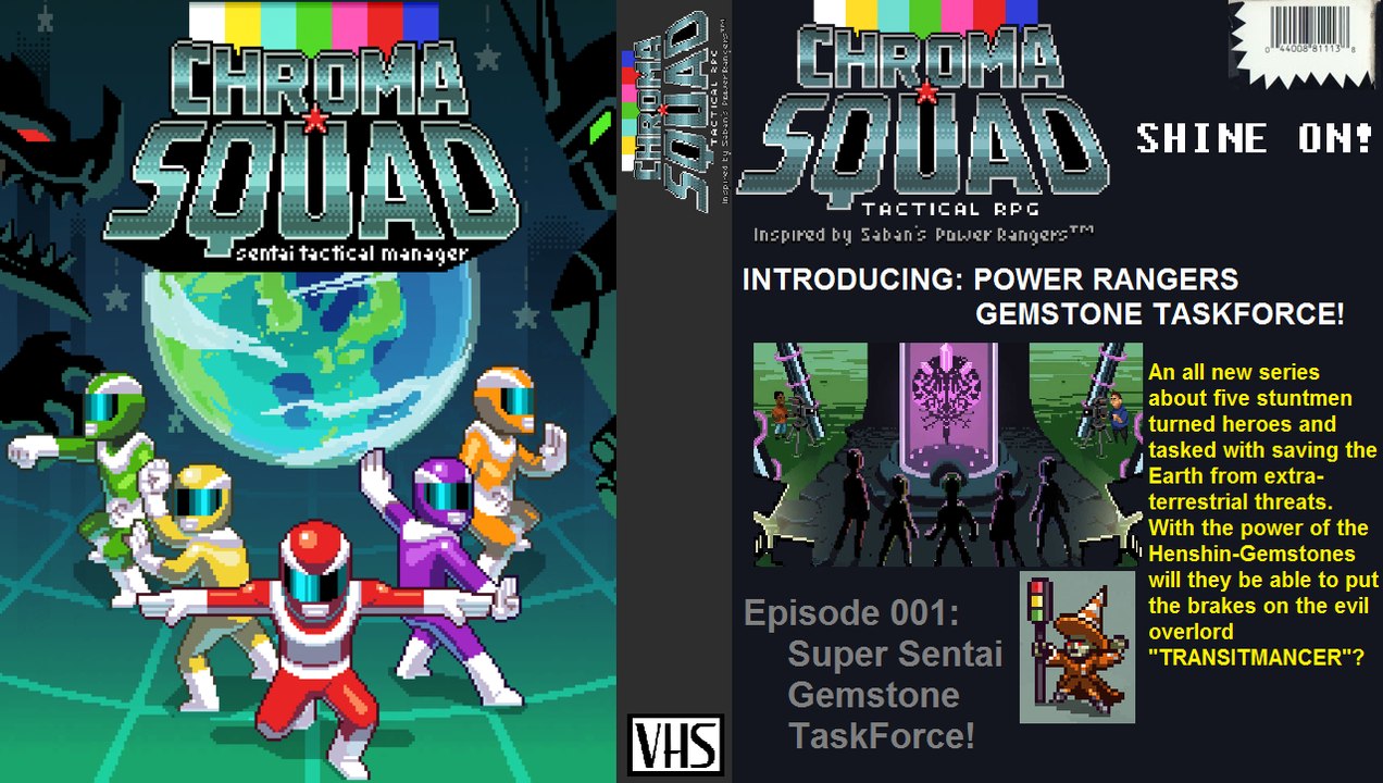ChromaSquad Episode 001: "Super Sentai Gemstone Taskforce"