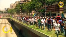 In 60 Seconds: Venezuelan Opposition Supporters Clash With Police