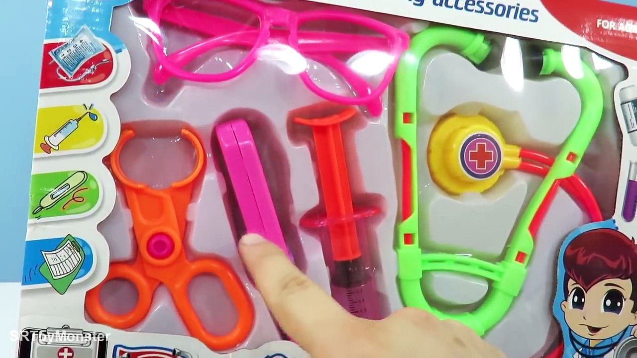 Baby Doll Toy Eating & Doctor Syringe Real Life + Potty Training Video