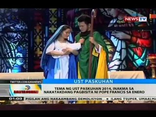 Enggrandeng fireworks display, tugtugan at libreng kainan, ibinida sa UST Paskuhan 2014