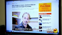 Poeta Gildemar Pontes se recupera de cirurgia cardíaca em João Pessoa-PB