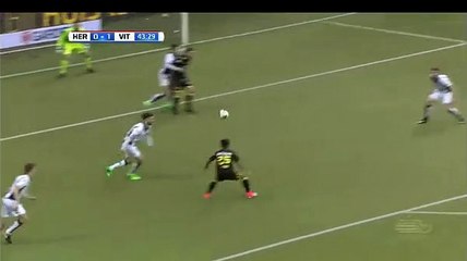 Goal Foor Heracles vs Vitesse (0-1)