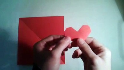 Origami Easy Valentine's Day Heart-FHd07E8bBBs