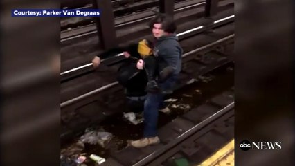 This Man Pulled Off A Subway Rescue