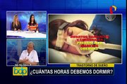 Trastornos del sueño: conoce las complicaciones y cuántas horas debe dormir