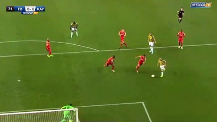 Aatif Chahechouhe Turkish Cup GOAL HD Fenerbahce 1 - 0 Kayserispor - 05.04.2017