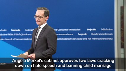 Germany cracks down on hate speech, fake news, child marriage