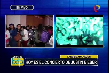 Justin Bieber: gran expectativa en fans por concierto de hoy en el estadio Nacional