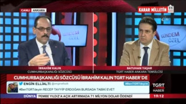 Sözcü Kalın'dan Algı Operasyonlarına Net Cevap: Bence Burada Milletin Basiretini, İradesini de...