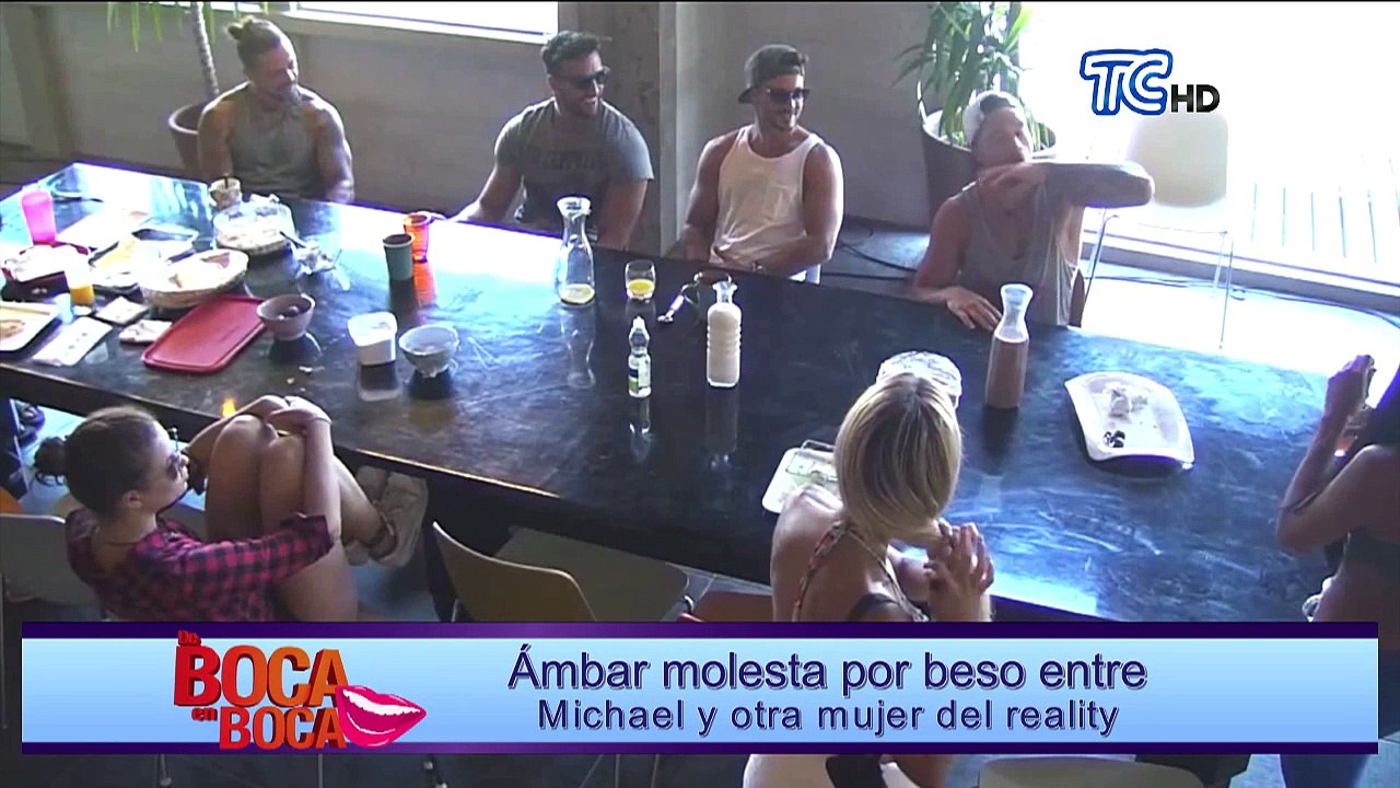 Al parecer no todo es amor entre Ámbar y Michael en reality Doble Tentación