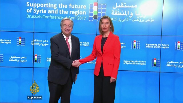 Billions pledged at Brussels conference for Syria reconstruction