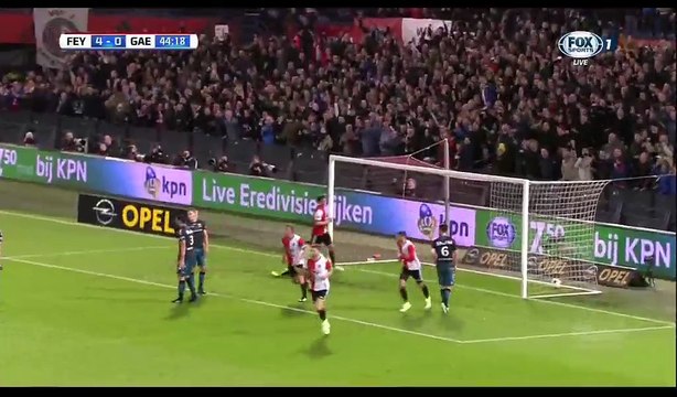 Jan-Arie van der Heijden Goal HD - Feyenoord 5-0 G.A. Eagles - 05.04.2017