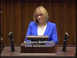 Poseł Barbara Bartuś - Wystąpienie z dnia 05 kwietnia 2017 roku.