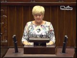 Poseł Małgorzata Pępek - Wystąpienie z dnia 05 kwietnia 2017 roku.