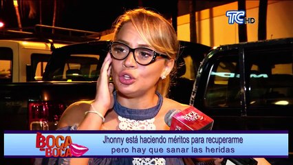 Gineth Moreno nos cuenta si regresó o no con su ex Jhonny Villalobos