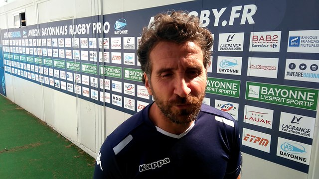 Club basque, arrivée de Berbizier : cela n'intéresse pas Vincent Etcheto, le manager de l'Aviron Bayonnais