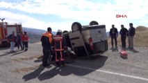 Siirt'te Vrajı Alamayan Otomobil Takla Attı: 5 Yaralı