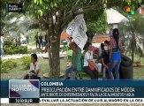Colombia: damnificados de Mocoa preocupados por brotes de epidemias