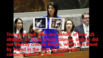 Trump: 'I now have responsibility' when it comes to Syria