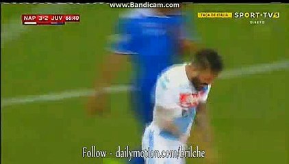 3-2 Lorenzo Insigne Goal - Napoli v. Juventus 05.04.2017
