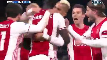 Davinson Sánchez Super Goal HD - Ajax 2-1 AZ Alkmaar 05.04.2017