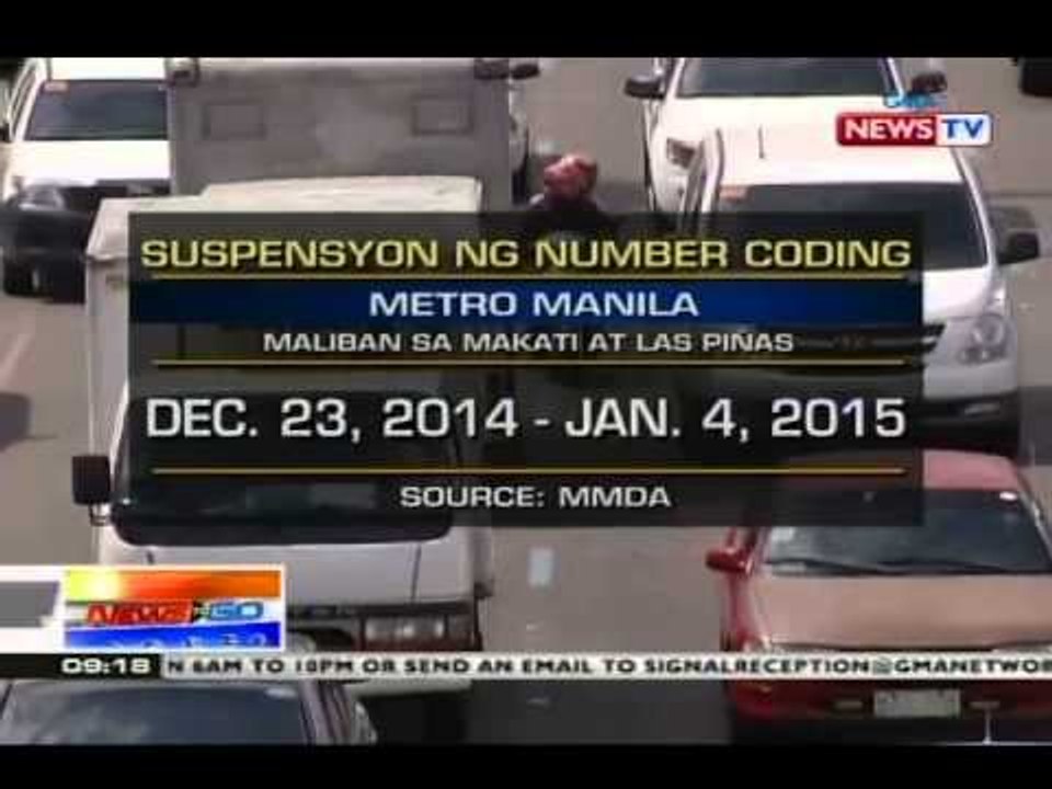 NTG: Number coding scheme, suspendido na simula Martes
