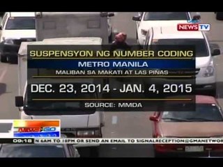 NTG: Number coding scheme, suspendido na simula Martes