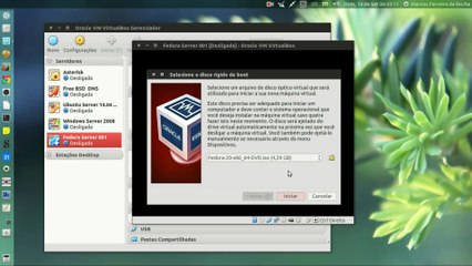 Tutoriais GLPI -  001 - Preparando Fedora como o servidor GLPI Parte 1