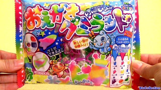 Popin' Cookin' DIY candy kit Maker # 6 Animals Gummy Land グミランド Oekaki by Kracie グミキャンディーキット