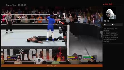 Stardust Snoop Dogg Vs Kevin Nash 2 on 1 handicap match Hell in a Cell Full match (113)
