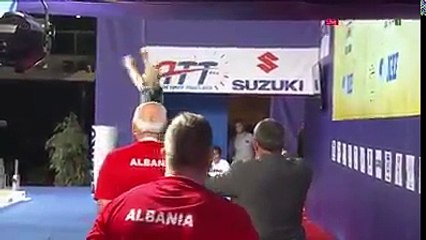 Erkand Qerimaj wins medal