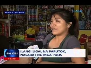 Ilang iligal na paputok, nasabat sa Bocaue na dama ang matumal na benta dahil sa kampanya ng DOH